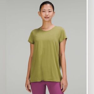 Lululemon Open Up Tie Back Tee